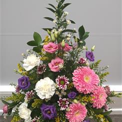 Florist Choice Seasonal  front facing Arrangement